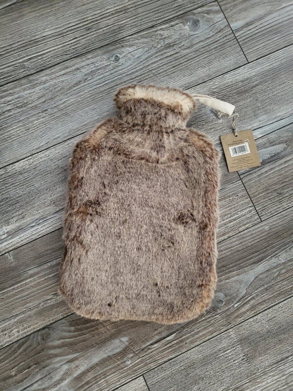NWT Faux Fur Hot Water Bottle